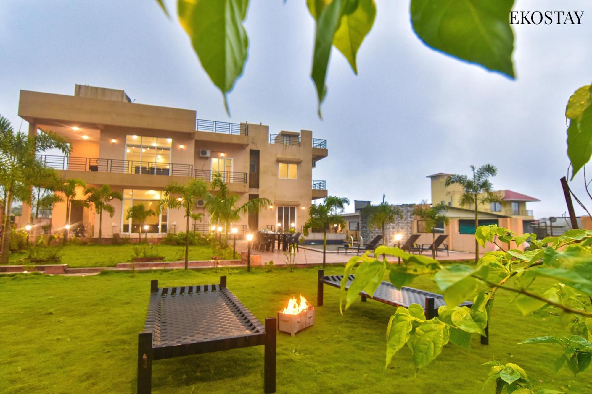 Eko Stay - Octagon Farms Villa Lonavla Exterior foto